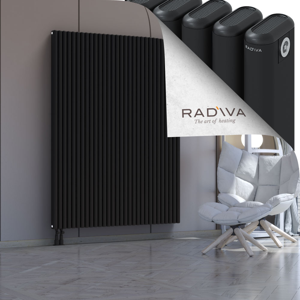 Kotto Aluminium Radiator 1800x1346 Black - 3