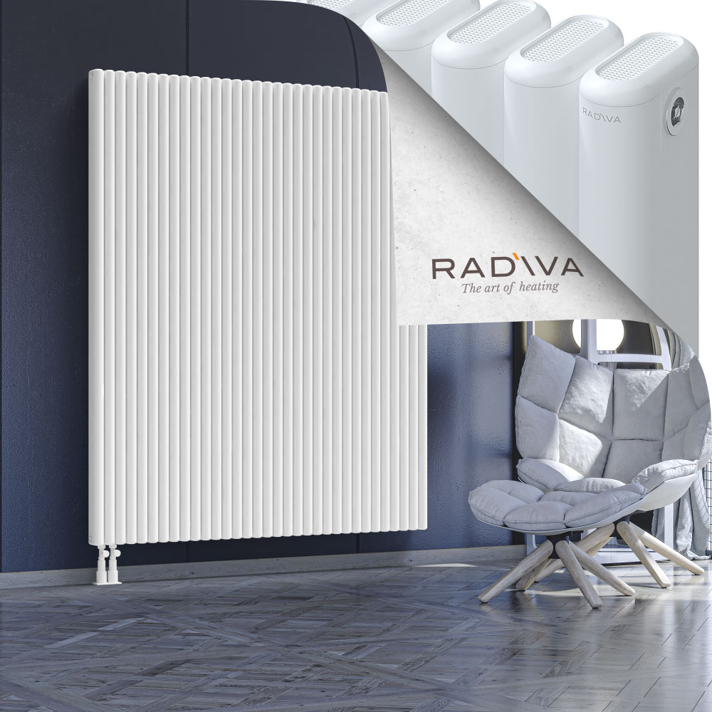 Kotto Aluminium Radiator 1800x1481 White - 3