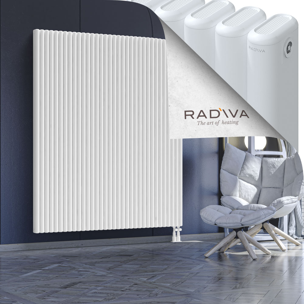 Kotto Aluminium Radiator 1800x1526 White - 4
