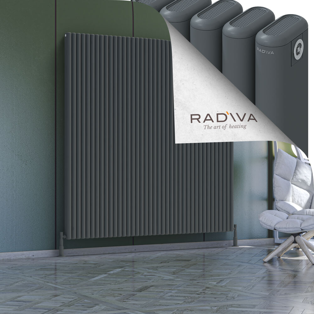 Kotto Aluminium Radiator 1800x1751 Anthracite - 1