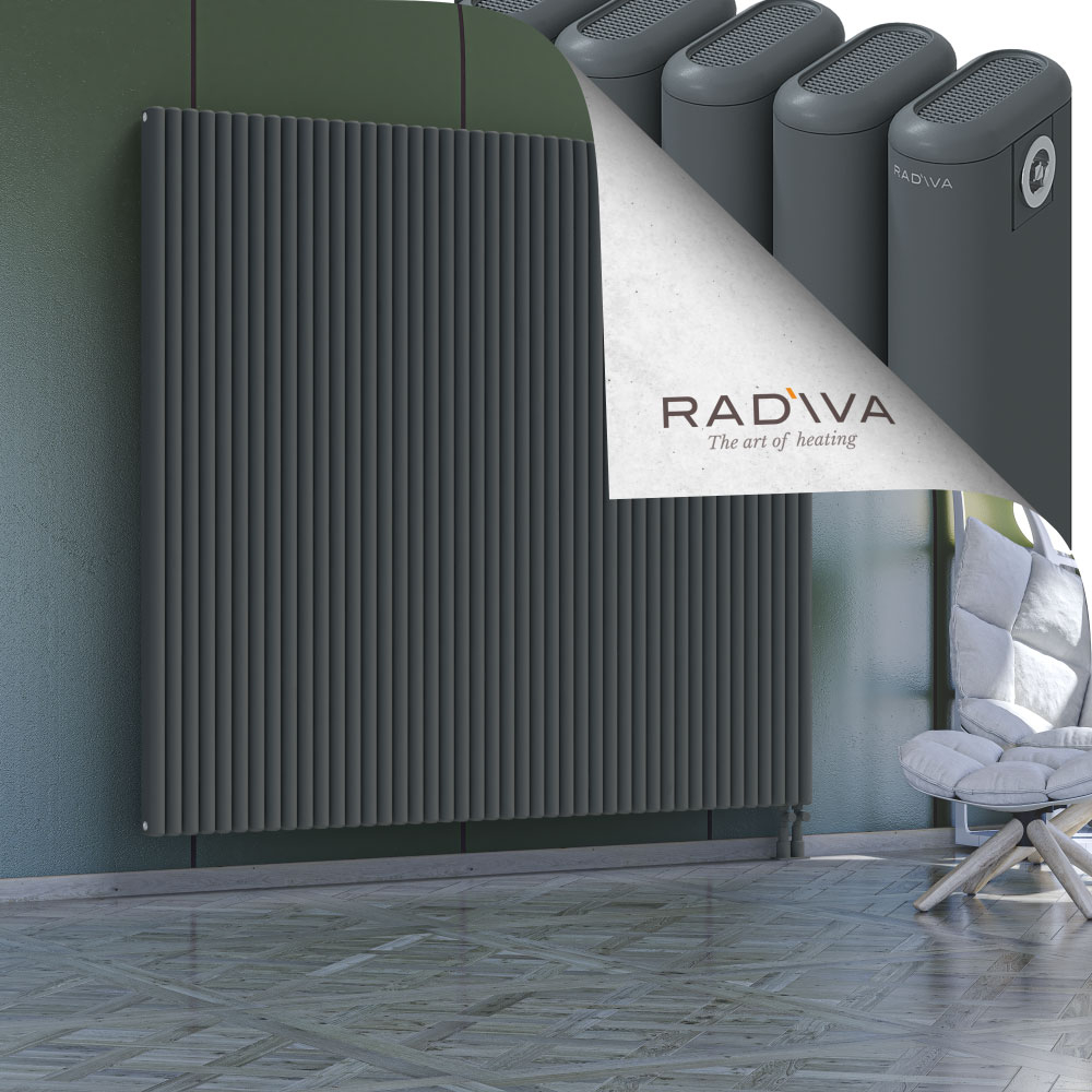 Kotto Aluminium Radiator 1800x1976 Anthracite - 4