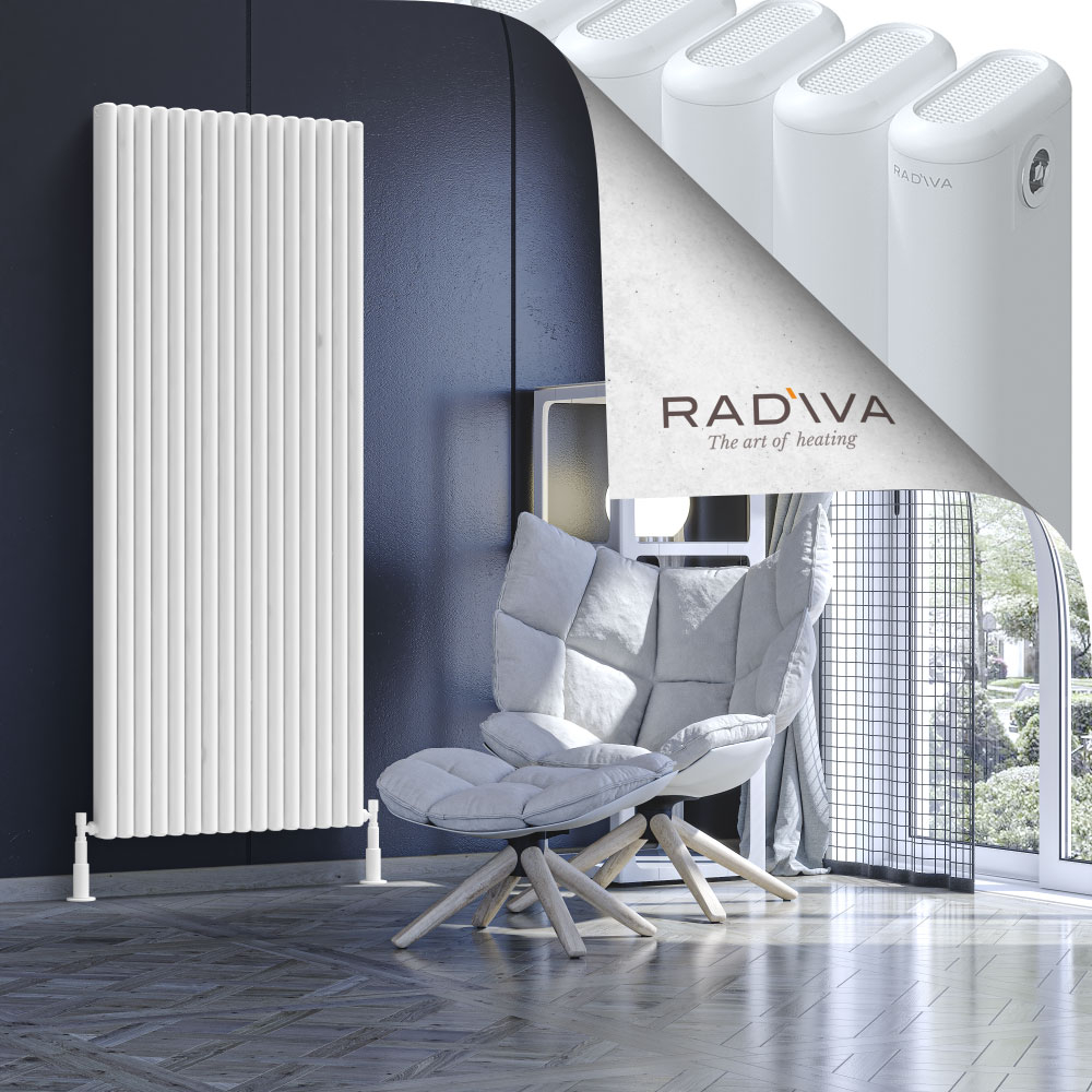 Kotto Aluminium Radiator 1800x716 White - 1