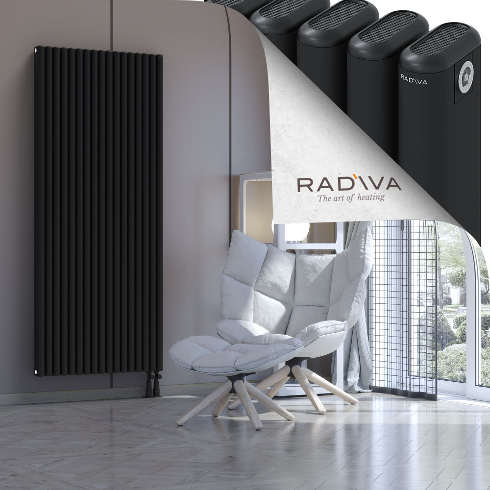 Kotto Aluminium Radiator 1800x761 Black - 4