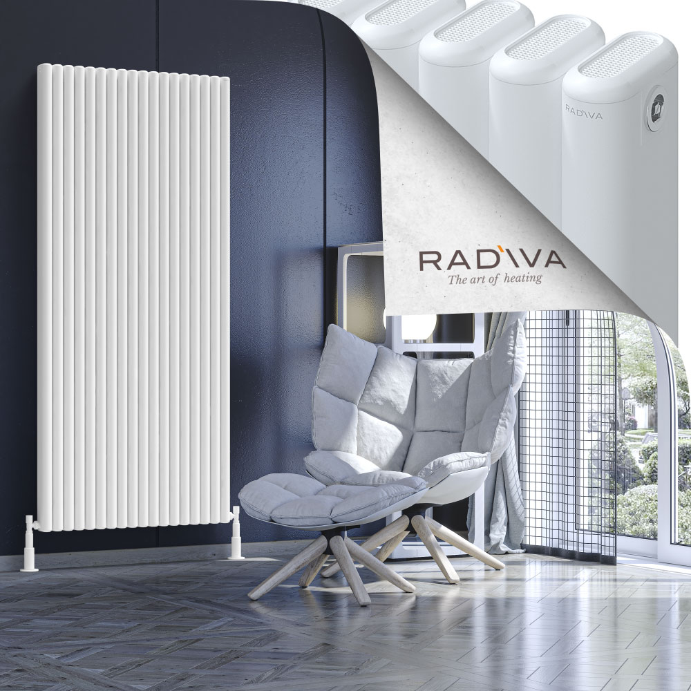 Kotto Aluminium Radiator 1800x806 White - 1