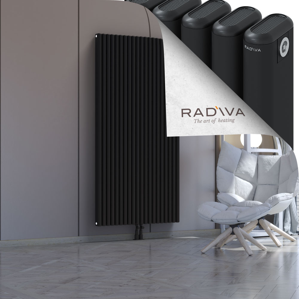 Kotto Aluminium Radiator 1800x896 Black - 2