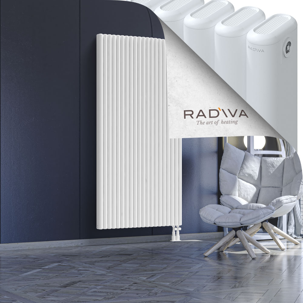 Kotto Aluminium Radiator 1800x896 White - 4
