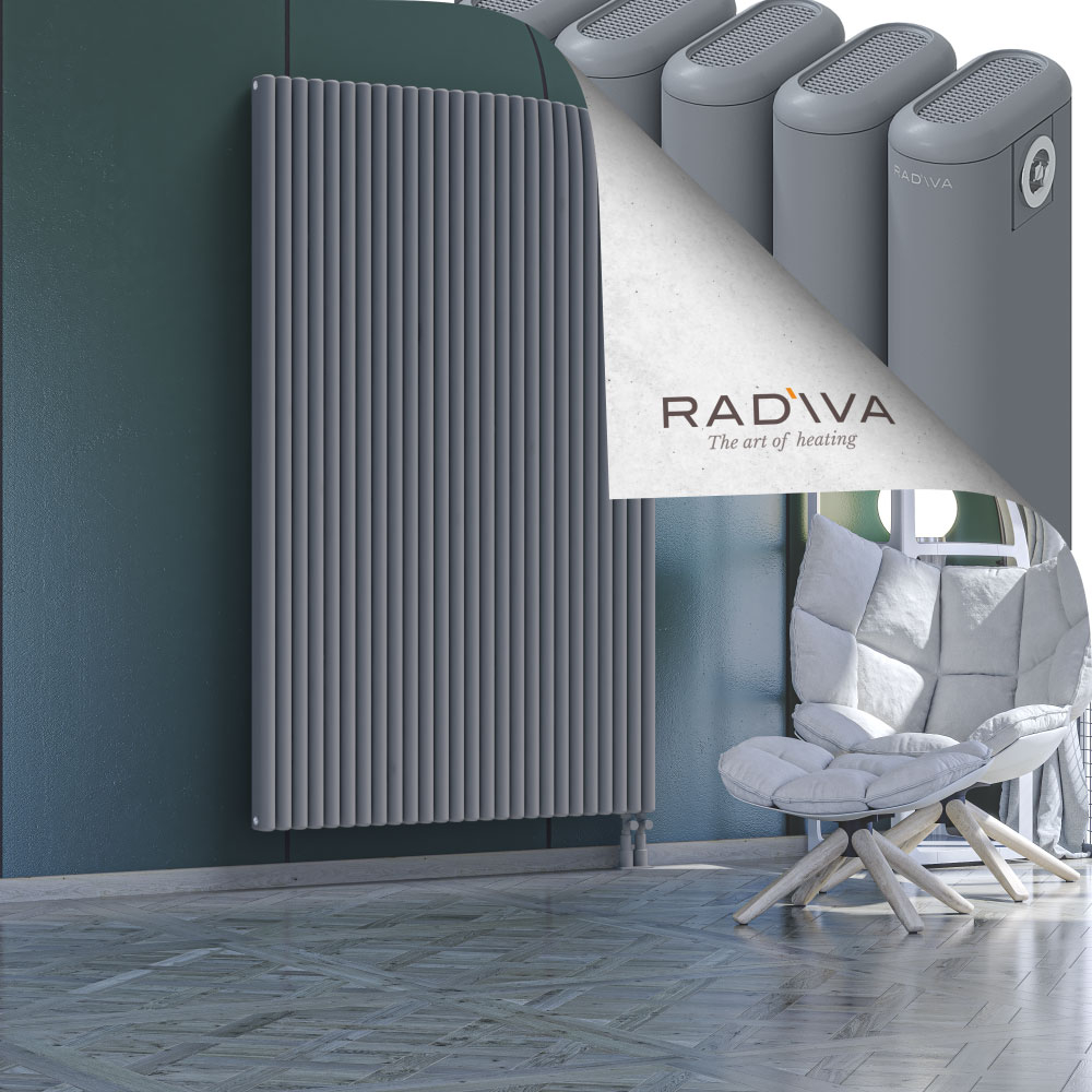 Kotto Aluminium Radiator 1900x1166 Grey - 4