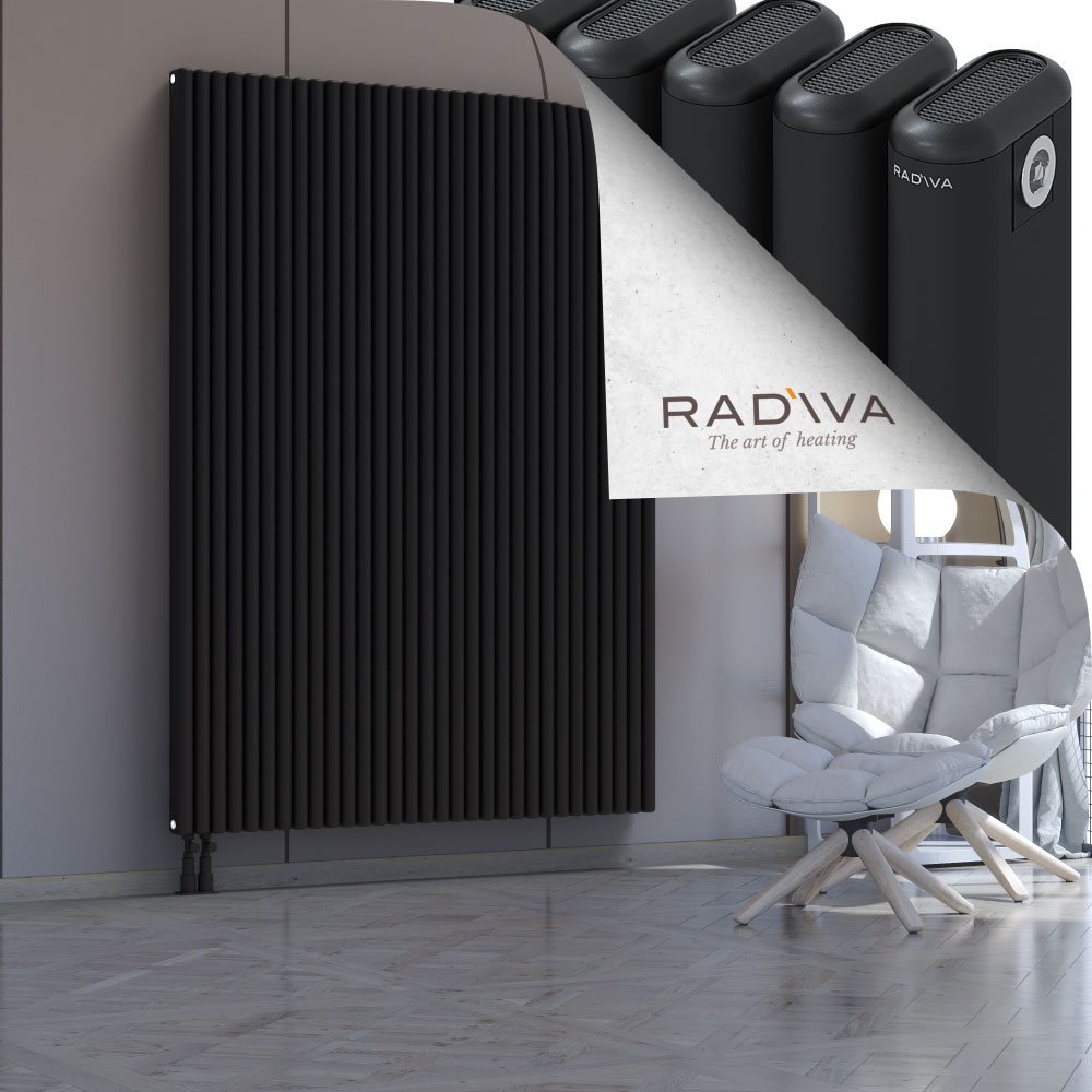 Kotto Aluminium Radiator 1900x1391 Black - 3