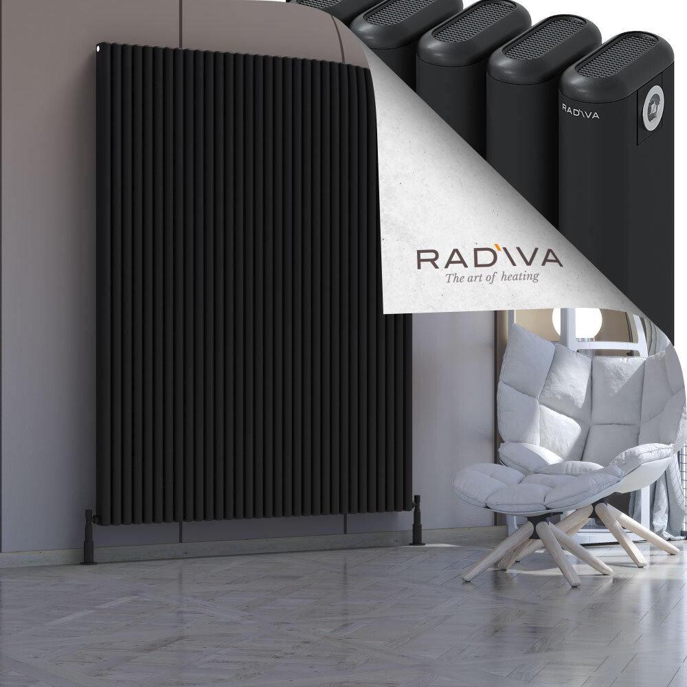 Kotto Aluminium Radiator 1900x1436 Black - 1
