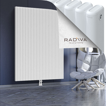 Kotto Aluminium Radiator 1900x1436 White Bottom Middle 50mm