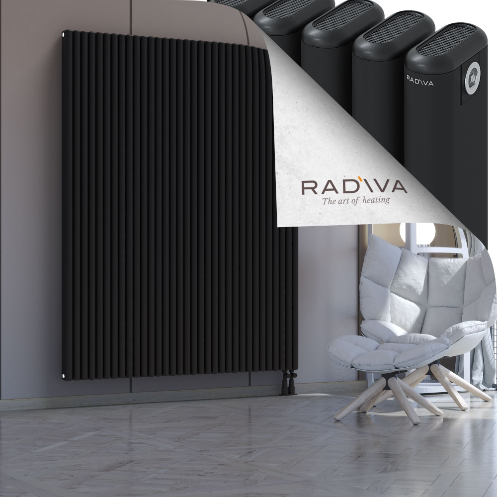 Kotto Aluminium Radiator 1900x1481 Black - 4