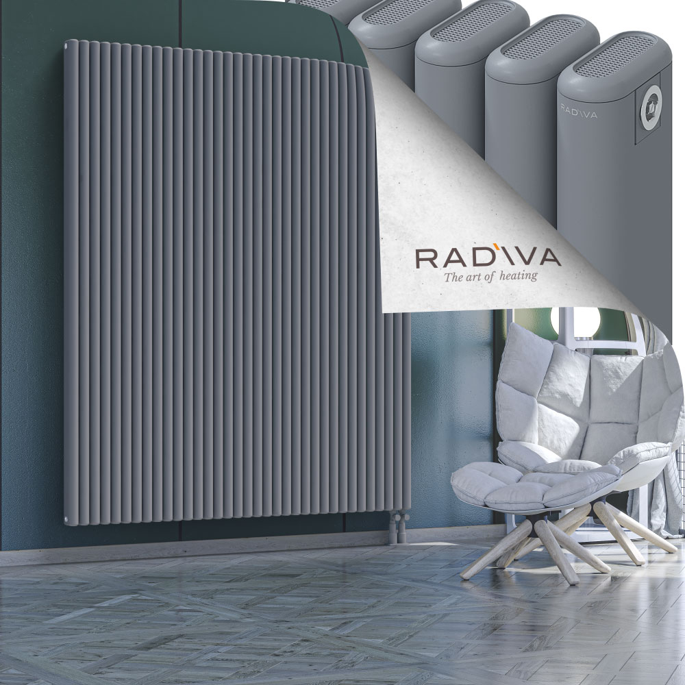 Kotto Aluminium Radiator 1900x1571 Grey - 4