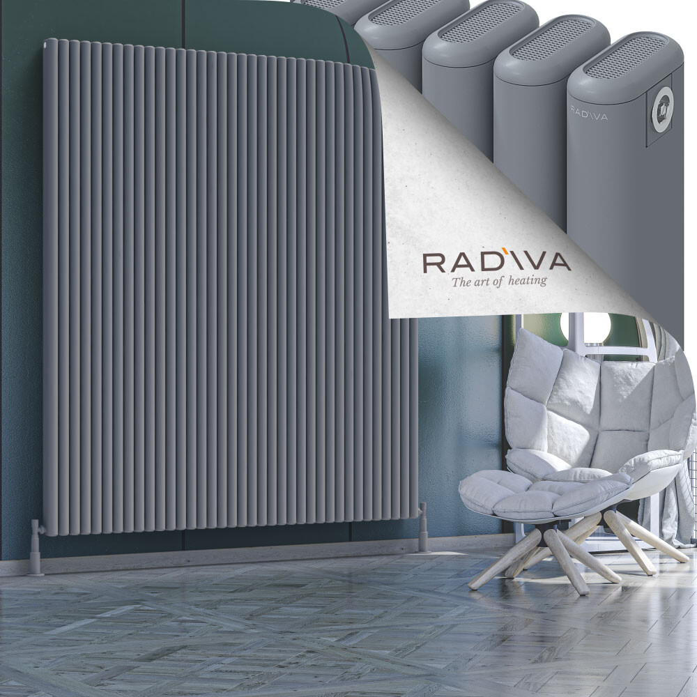 Kotto Aluminium Radiator 1900x1661 Grey - 1