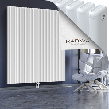 Kotto Aluminium Radiator 1900x1661 White Bottom Middle 50mm
