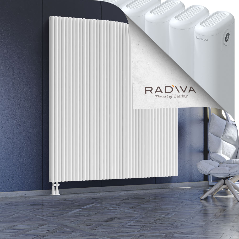 Kotto Aluminium Radiator 1900x1751 White - 3