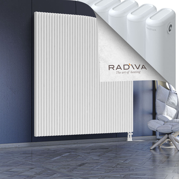 Kotto Aluminium Radiator 1900x1796 White Bottom Right 50mm