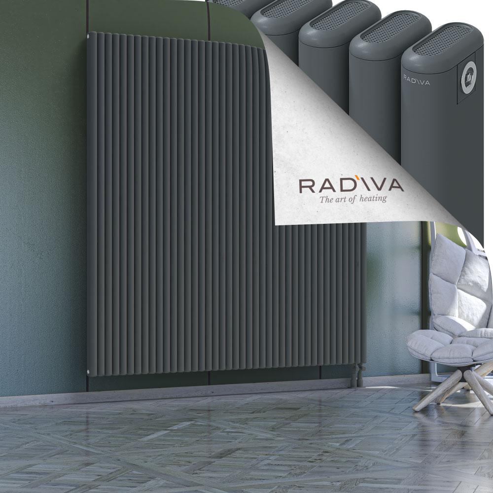 Kotto Aluminium Radiator 1900x1841 Anthracite - 4