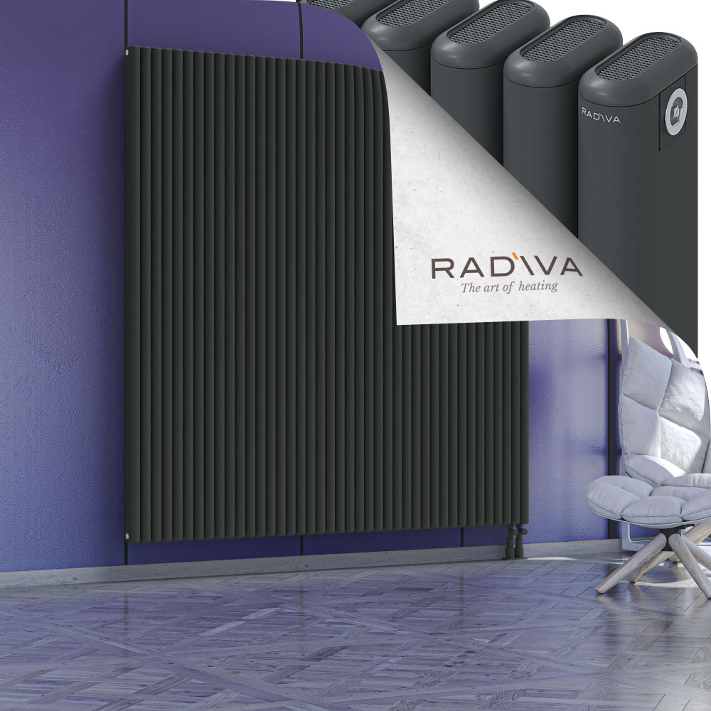 Kotto Aluminium Radiator 1900x1841 Dark Anthracite - 4