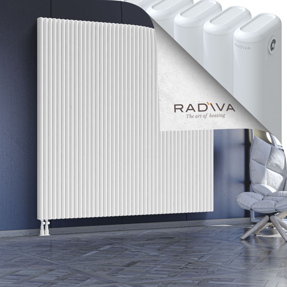 Kotto Aluminium Radiator 1900x1976 White - 3