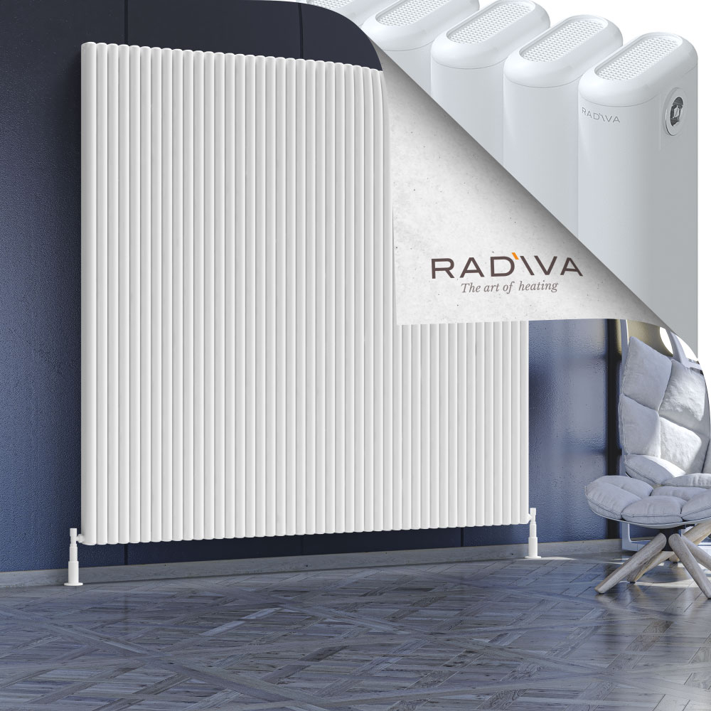 Kotto Aluminium Radiator 1900x2021 White - 1