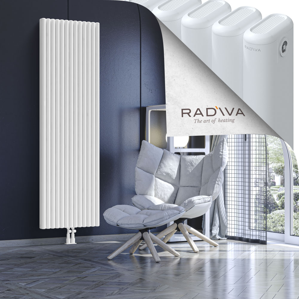 Kotto Aluminium Radiator 1900x581 White - 2