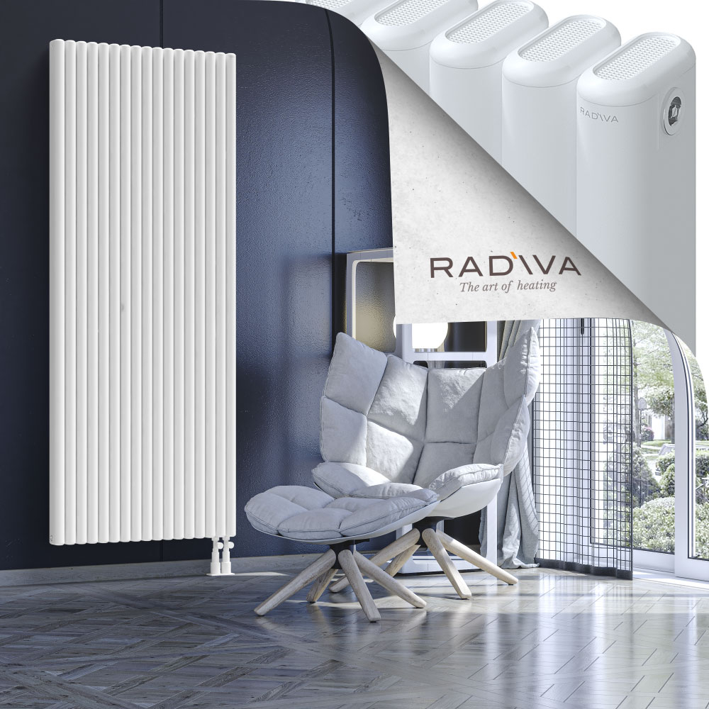 Kotto Aluminium Radiator 1900x761 White - 4