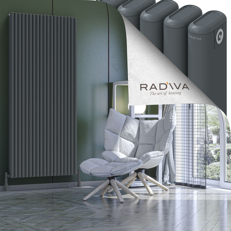 Kotto Aluminium Radiator 1900x851 Anthracite 