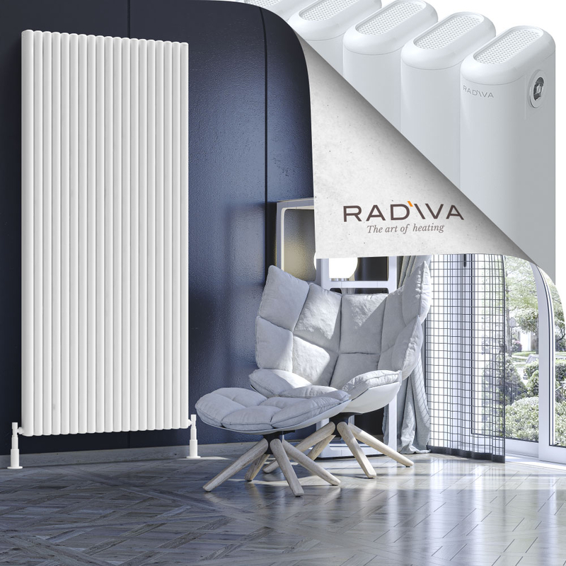 Kotto Aluminium Radiator 1900x851 White 
