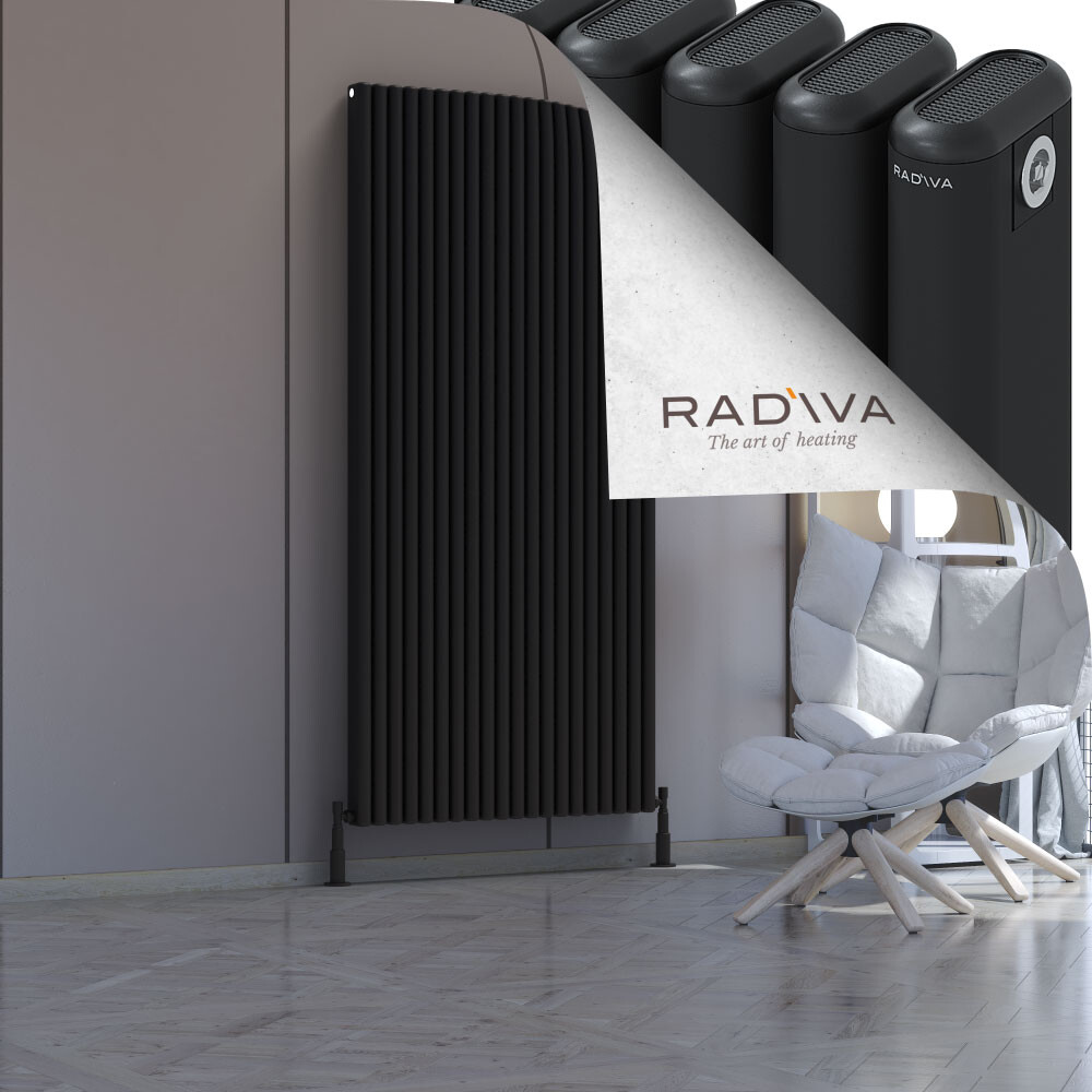 Kotto Aluminium Radiator 1900x896 Black - 1