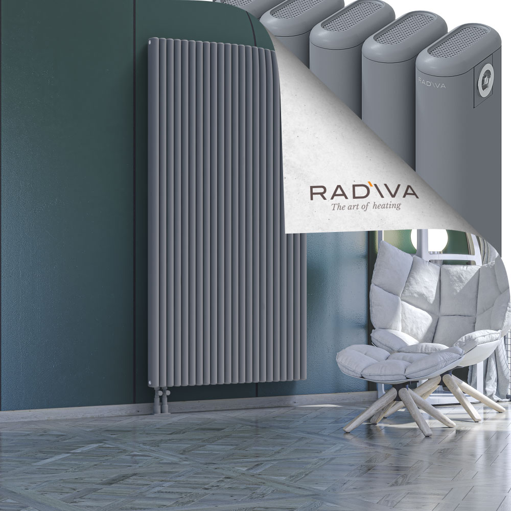 Kotto Aluminium Radiator 1900x986 Grey - 3