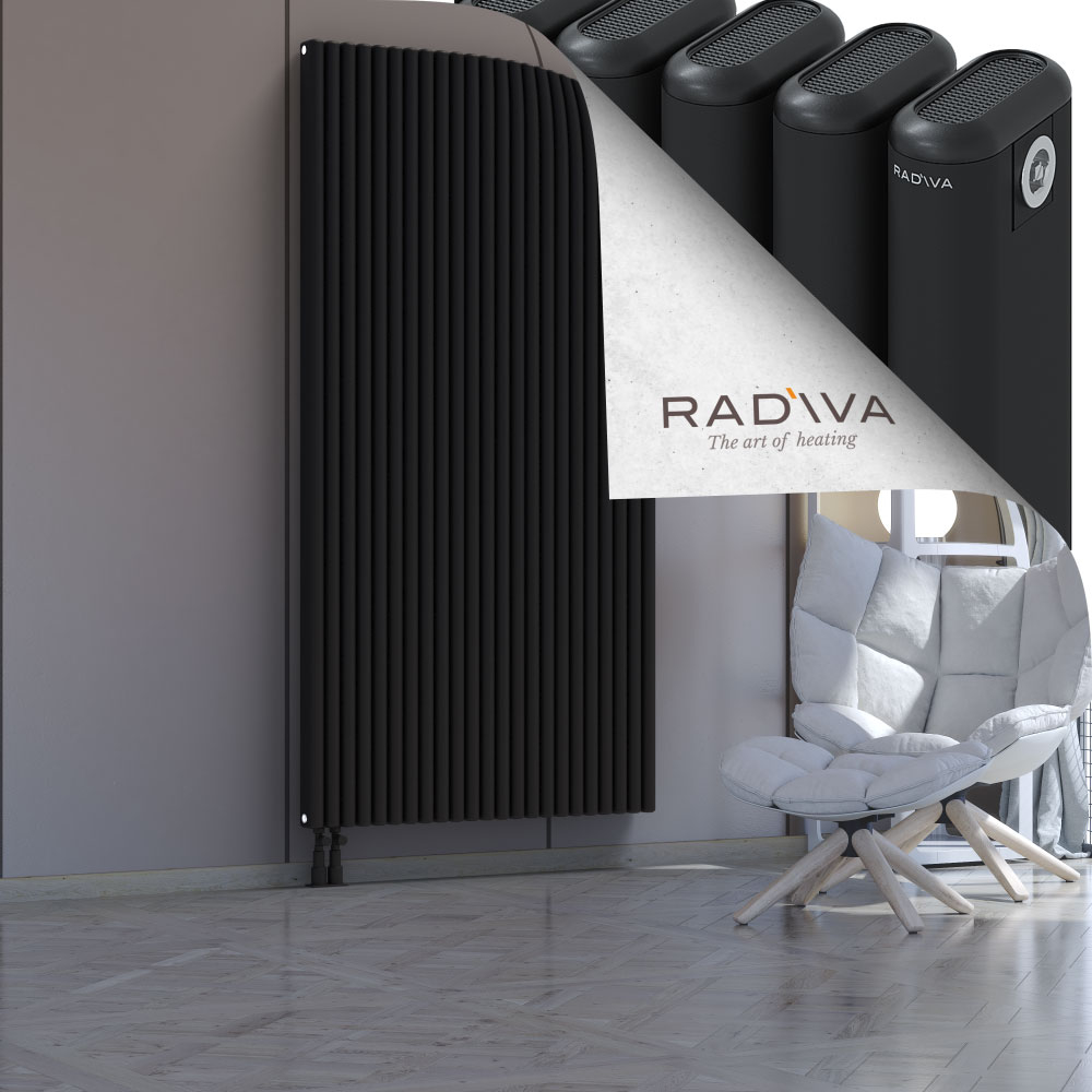 Kotto Aluminium Radiator 2000x1031 Black - 3