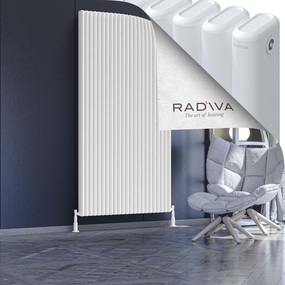 Kotto Aluminium Radiator 2000x1031 White - 1