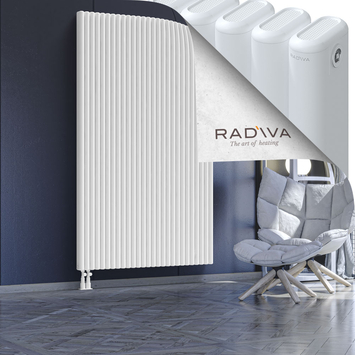 Kotto Aluminium Radiator 2000x1211 White Bottom Left 50mm