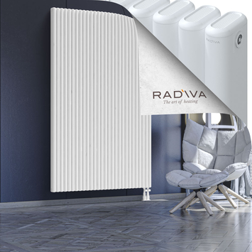 Kotto Aluminium Radiator 2000x1256 White Bottom Right 50mm