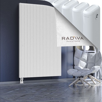 Kotto Aluminium Radiator 2000x1301 White Bottom Left 50mm