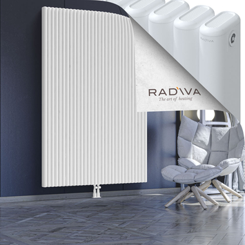 Kotto Aluminium Radiator 2000x1346 White Bottom Middle 50mm