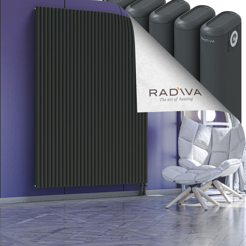 Kotto Aluminium Radiator 2000x1436 Dark Anthracite - 4