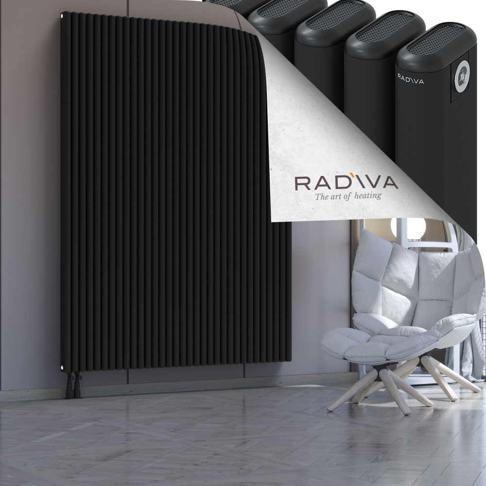 Kotto Aluminium Radiator 2000x1481 Black - 3