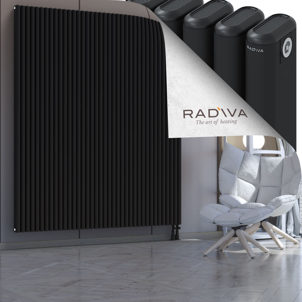 Kotto Aluminium Radiator 2000x1706 Black - 4