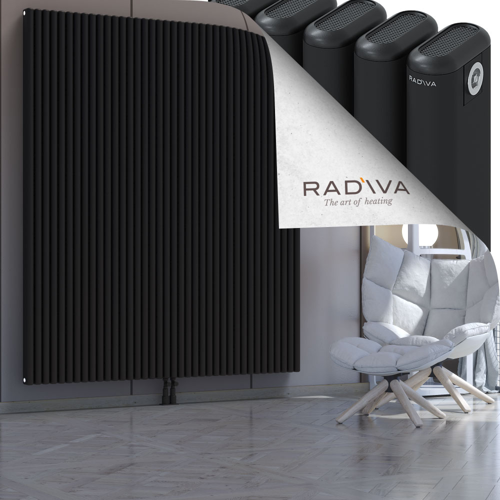 Kotto Aluminium Radiator 2000x1706 Black - 2