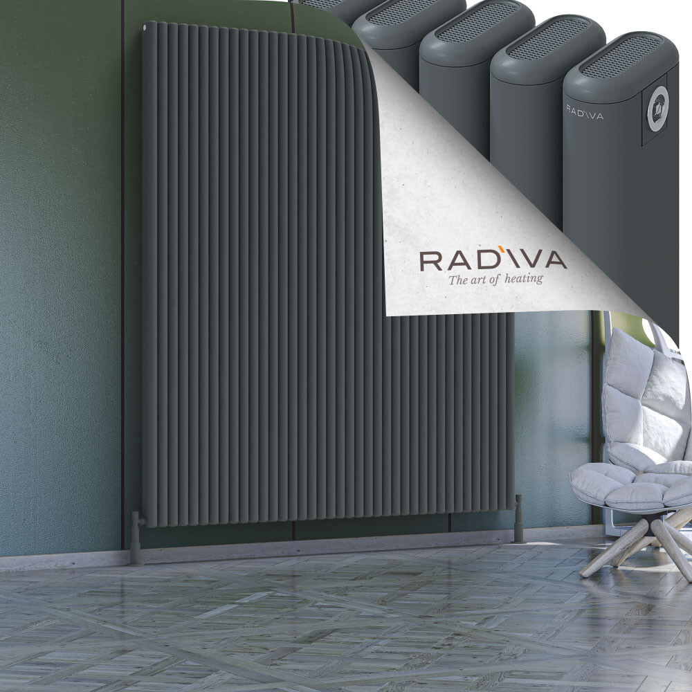 Kotto Aluminium Radiator 2000x1751 Anthracite - 1
