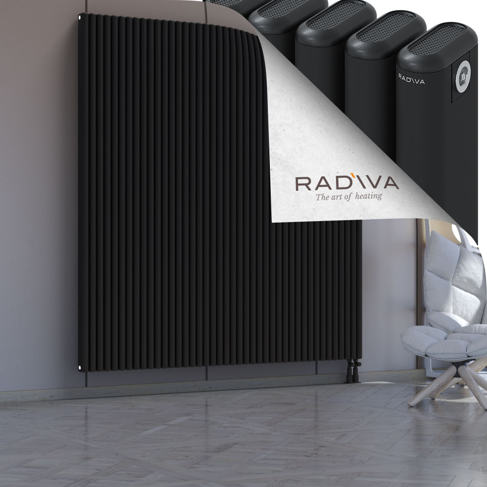Kotto Aluminium Radiator 2000x1886 Black - 4