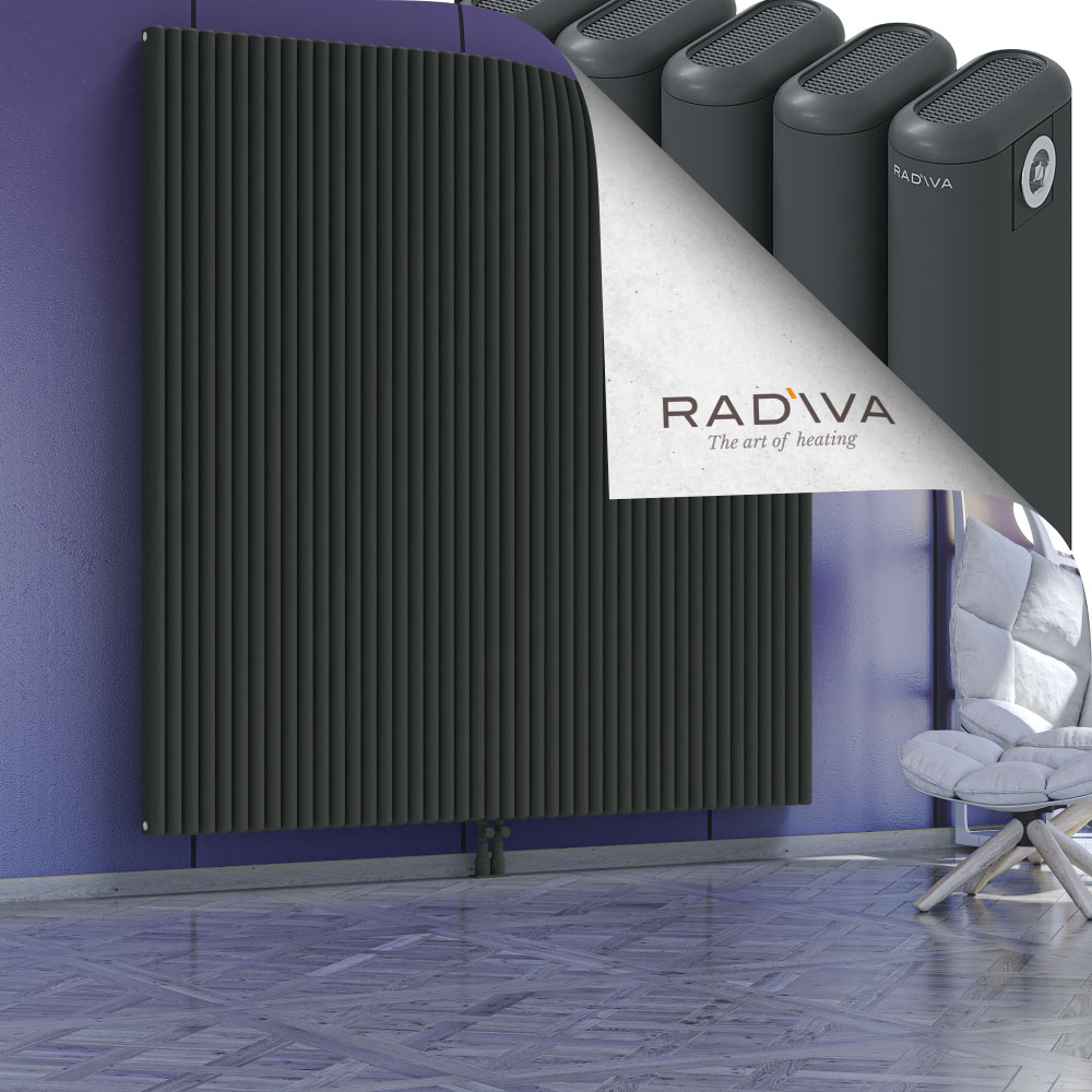 Kotto Aluminium Radiator 2000x1976 Dark Anthracite - 2