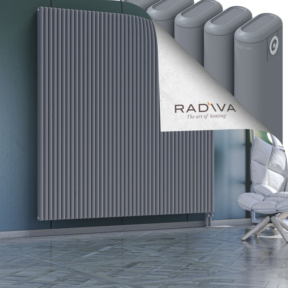 Kotto Aluminium Radiator 2000x1976 Grey - 4