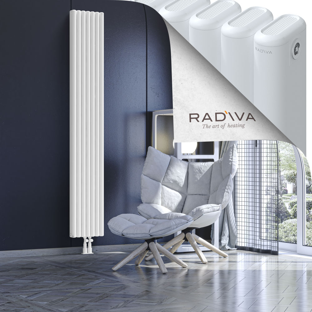 Kotto Aluminium Radiator 2000x311 White - 2