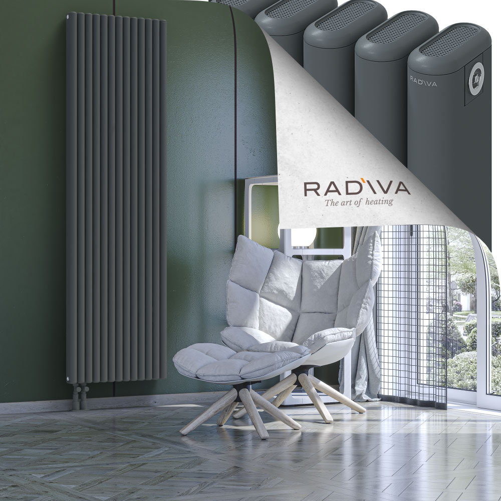 Kotto Aluminium Radiator 2000x581 Anthracite - 3