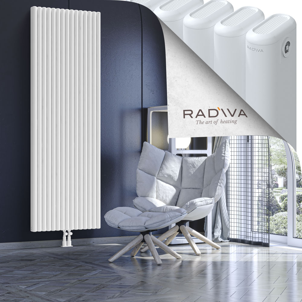 Kotto Aluminium Radiator 2000x671 White - 2