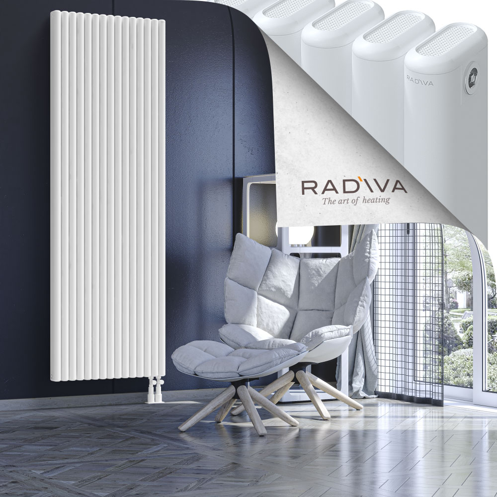 Kotto Aluminium Radiator 2000x671 White - 4