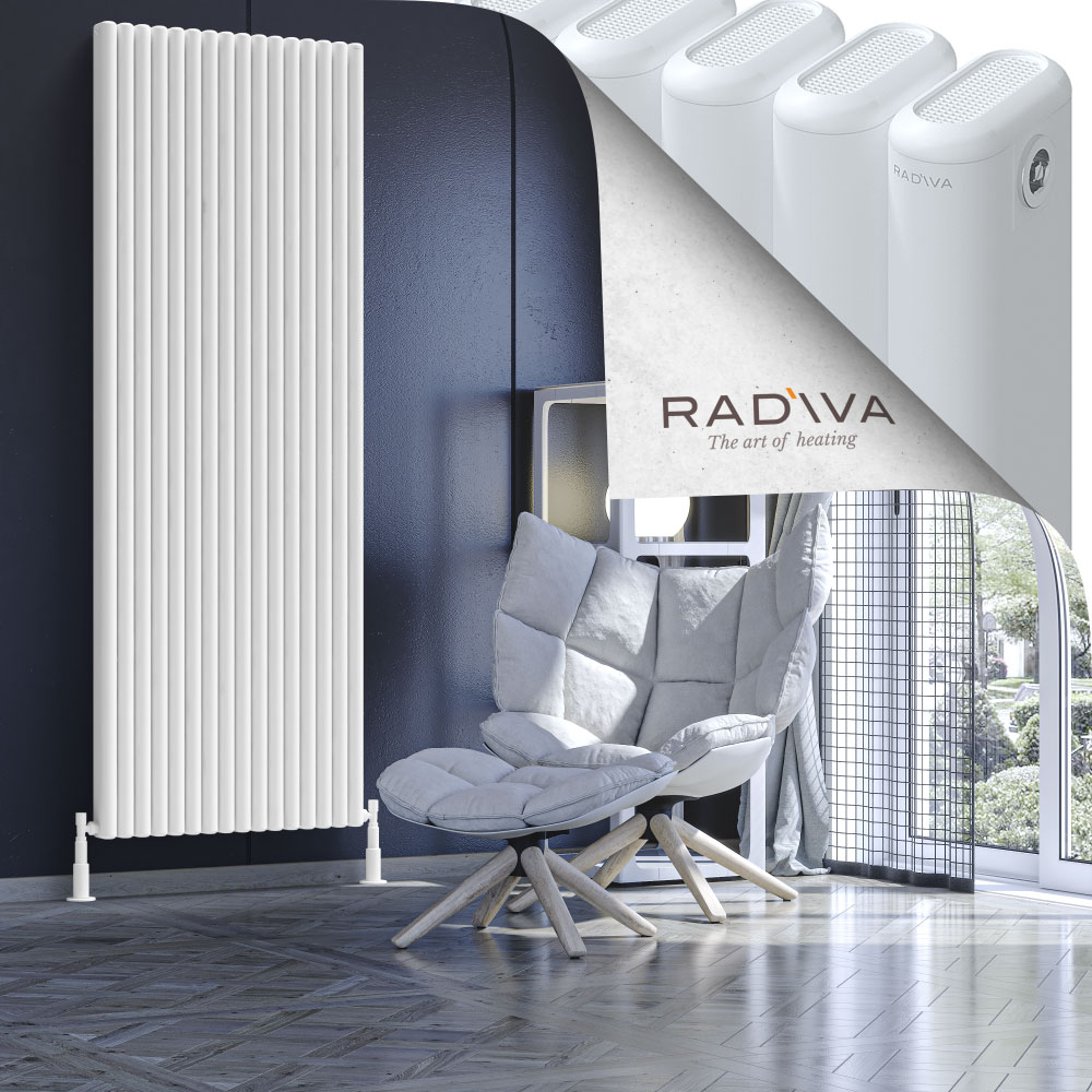 Kotto Aluminium Radiator 2000x716 White - 1