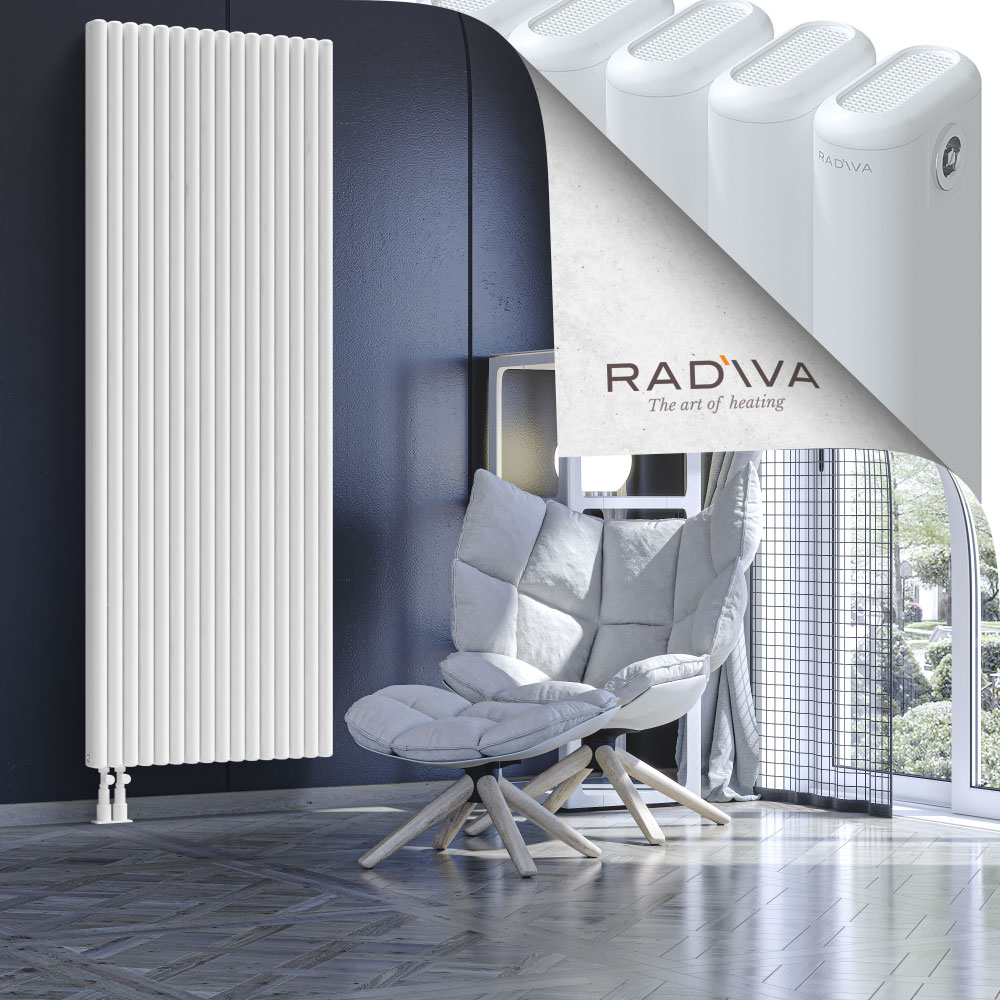 Kotto Aluminium Radiator 2000x716 White - 3
